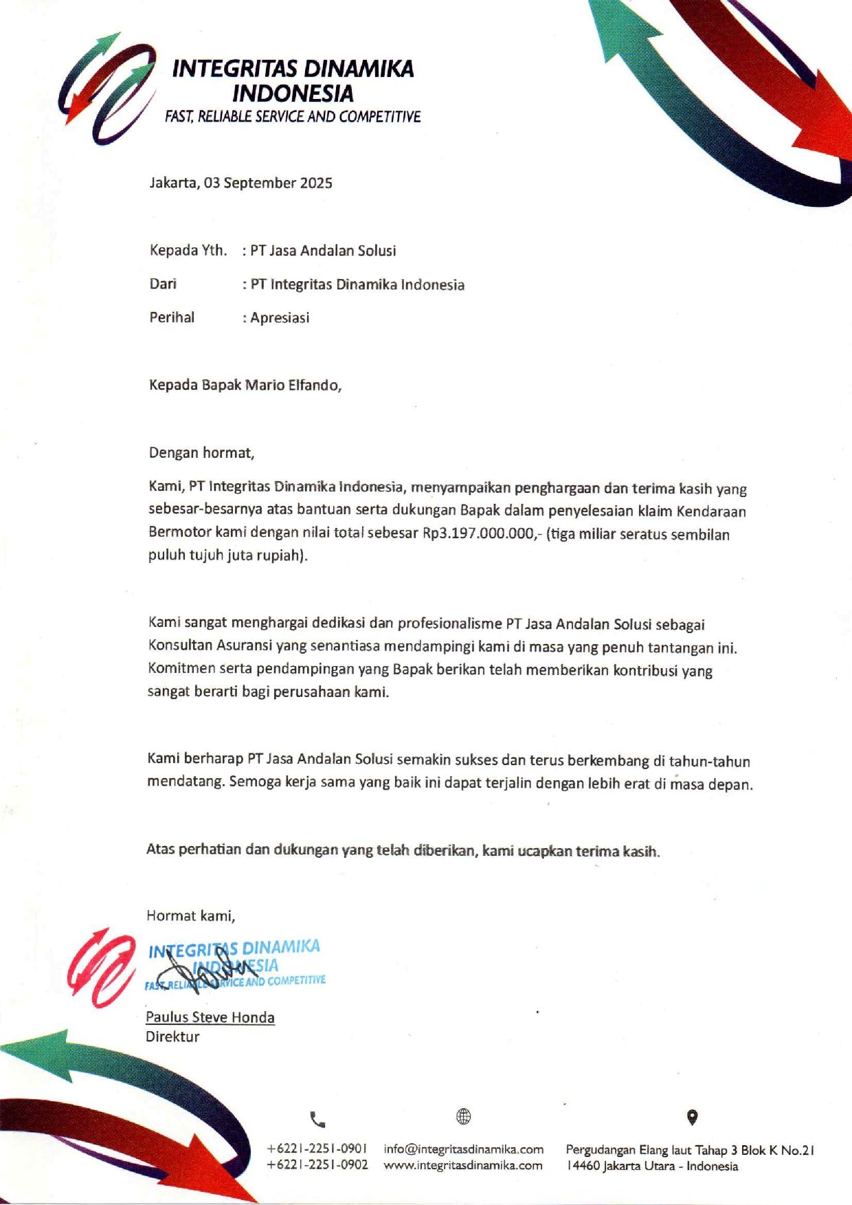 PT Integritas Dinamika Indonesia